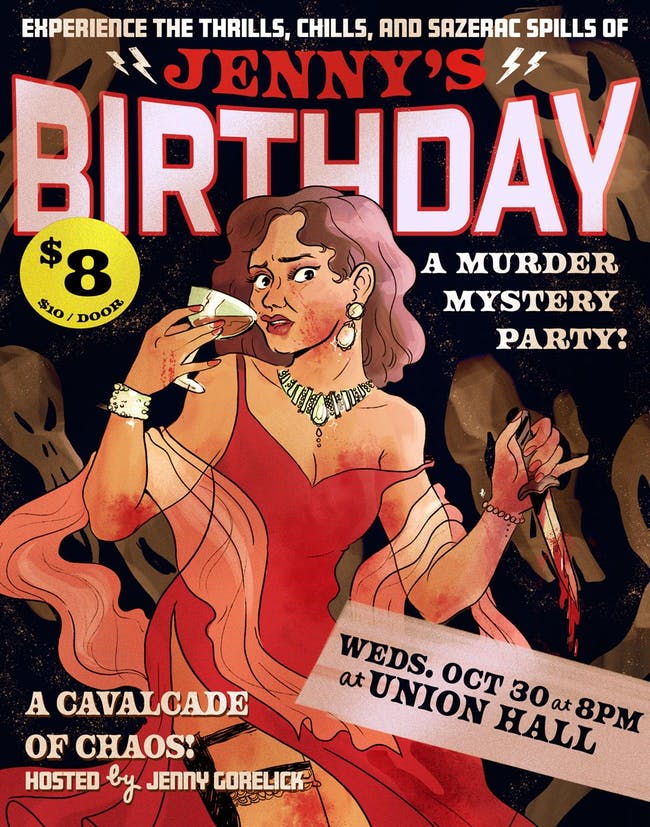 Jenny's Birthday: Murder Mystery Party!